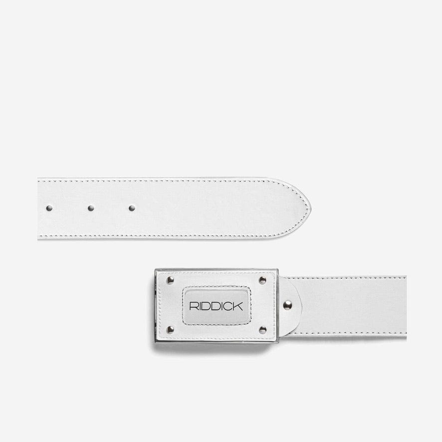 CINTURA WHT - Riddick Shoes Belt Riddick Shoes