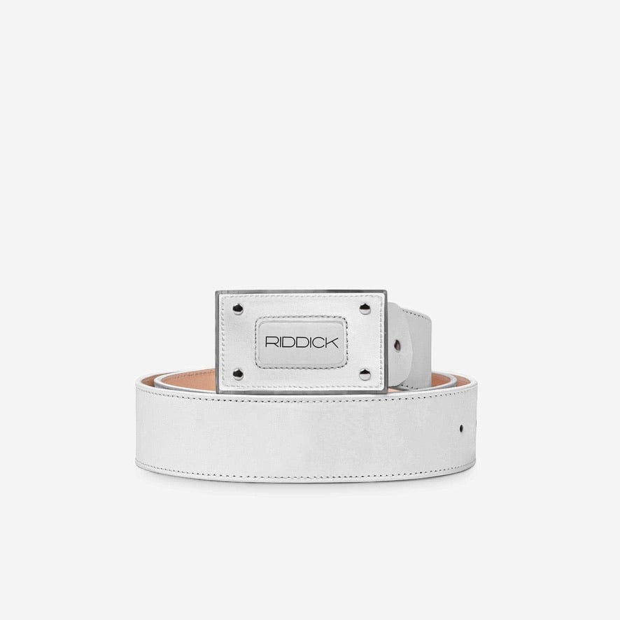CINTURA WHT - Riddick Shoes Belt Riddick Shoes