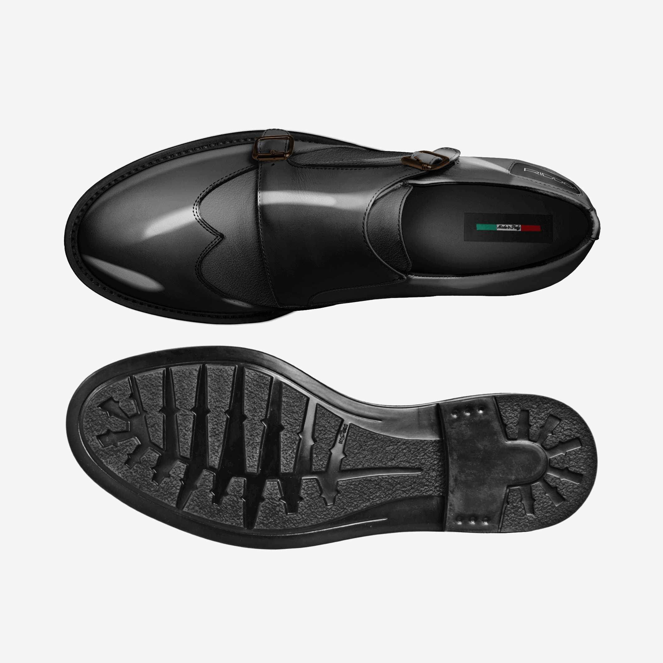 EXEC, STRAPPED (IN BLACK) - Riddick Shoes Shoe Riddick Shoes