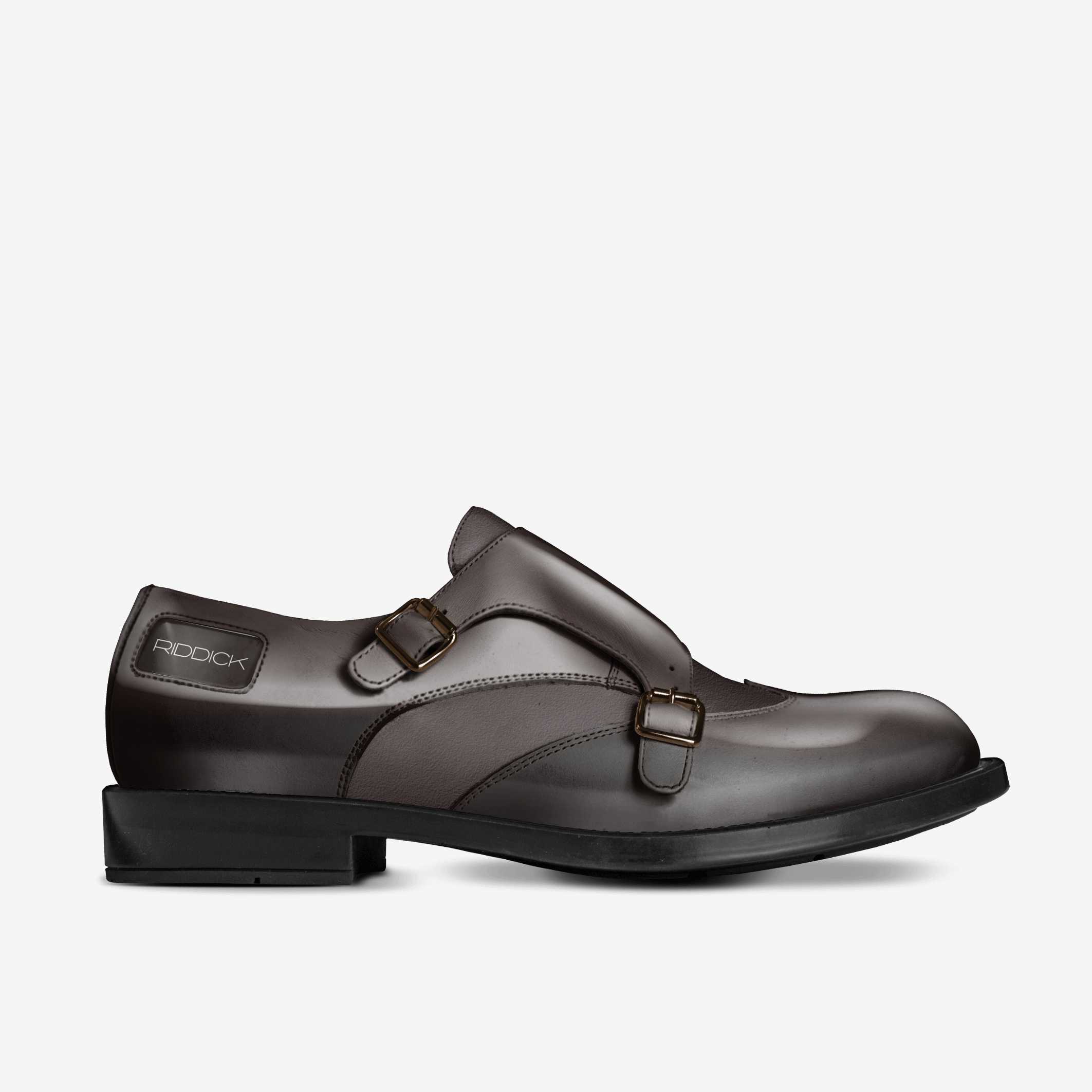 EXEC, STRAPPED (IN TOBACCO) - Riddick Shoes Shoe Riddick Shoes