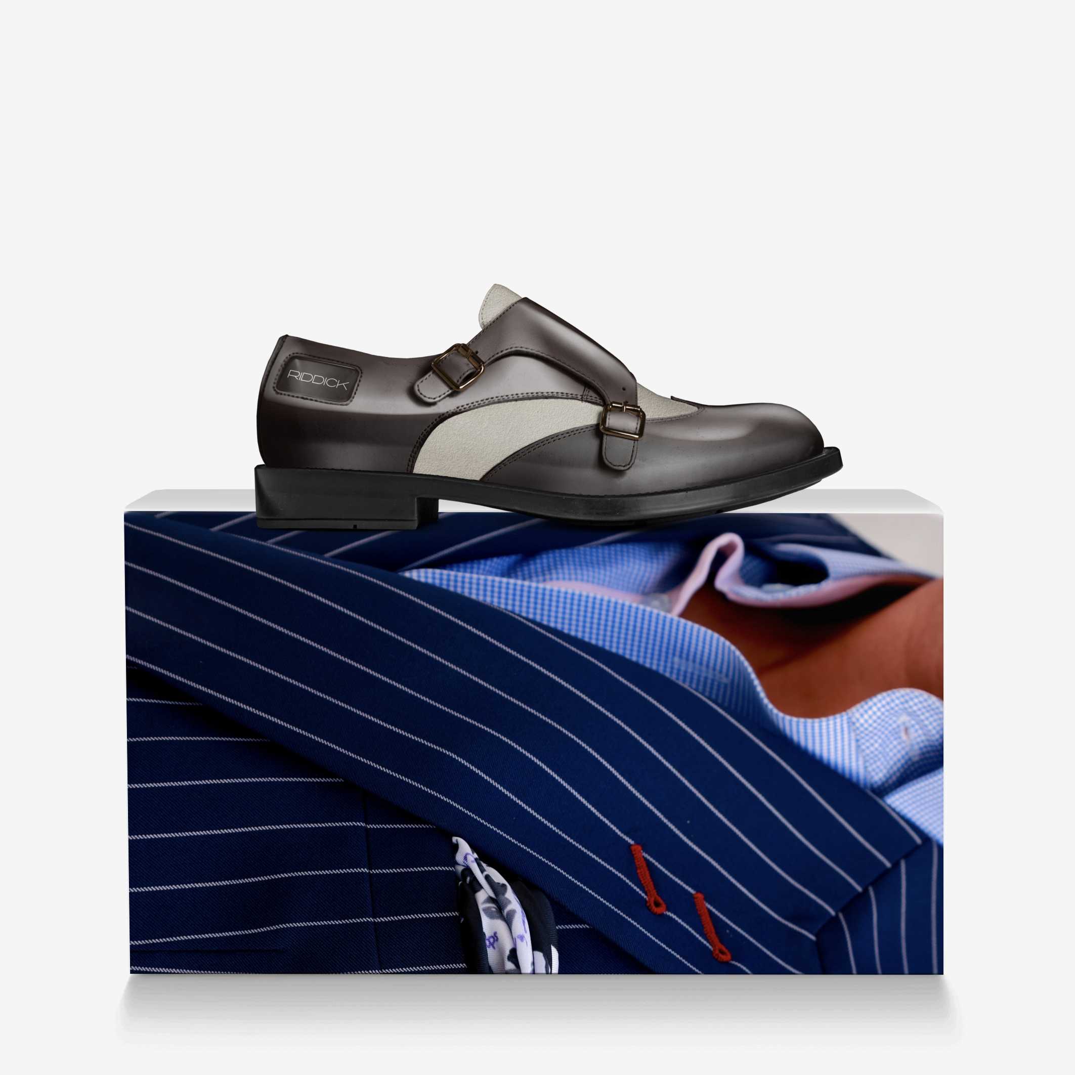 EXEC, STRAPPED (TOBACCO AND PUDDY) - Riddick Shoes Shoe Riddick Shoes