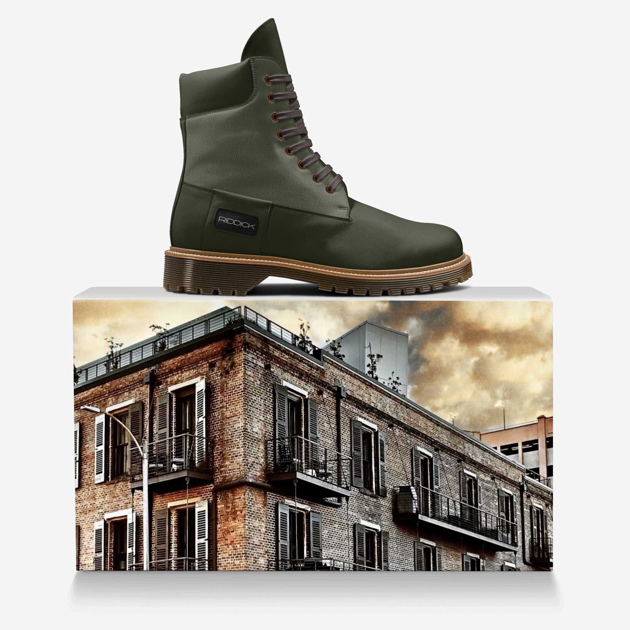 RED DAWN OD GRn - Riddick Shoes Shoe Riddick Shoes