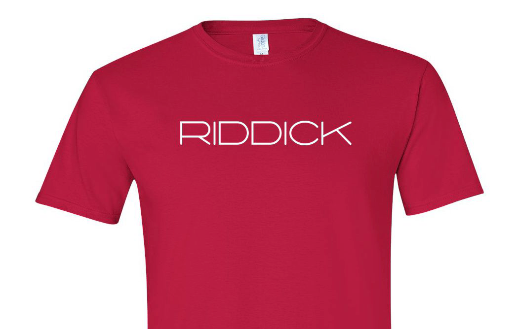 RIDDICK TEES - Riddick Shoes T-Shirt Riddick Shoes Small Cherry Red