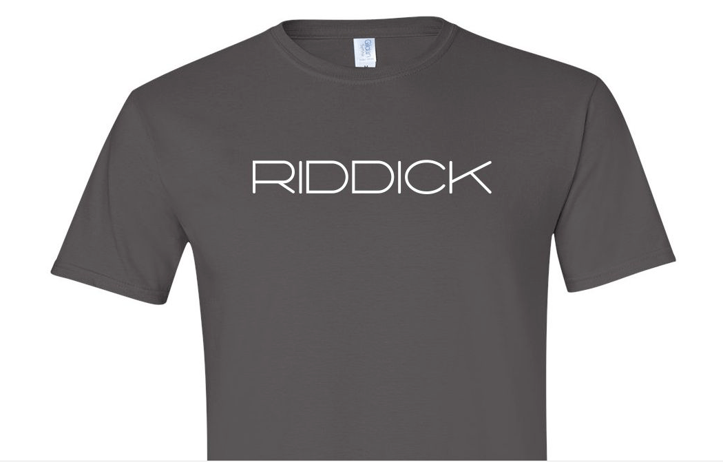 RIDDICK TEES - Riddick Shoes T-Shirt Riddick Shoes Small Sport Grey
