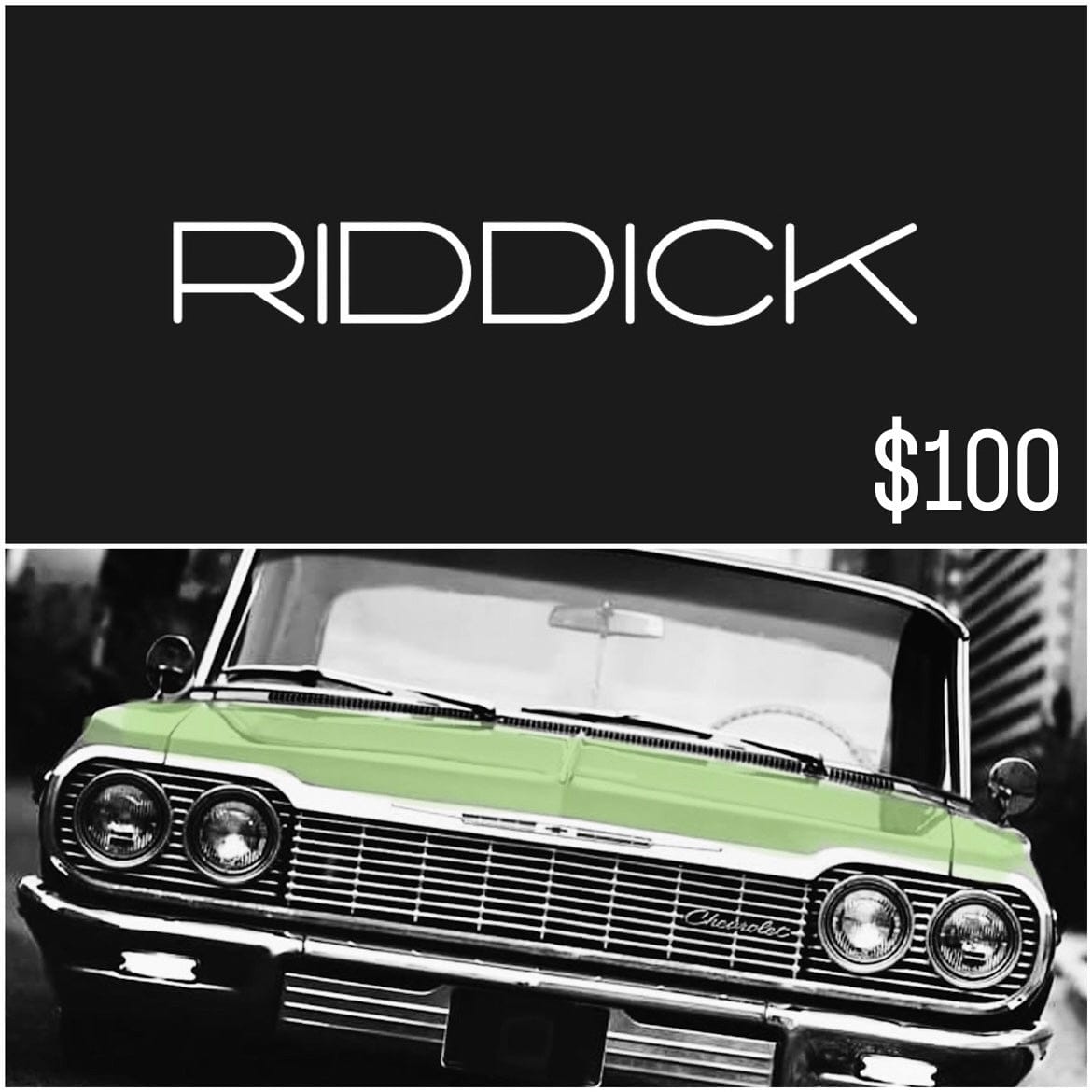 RIDDICK Gift Card [$25-$500 Denominations] - Riddick Shoes  Riddick Shoes $100.00  