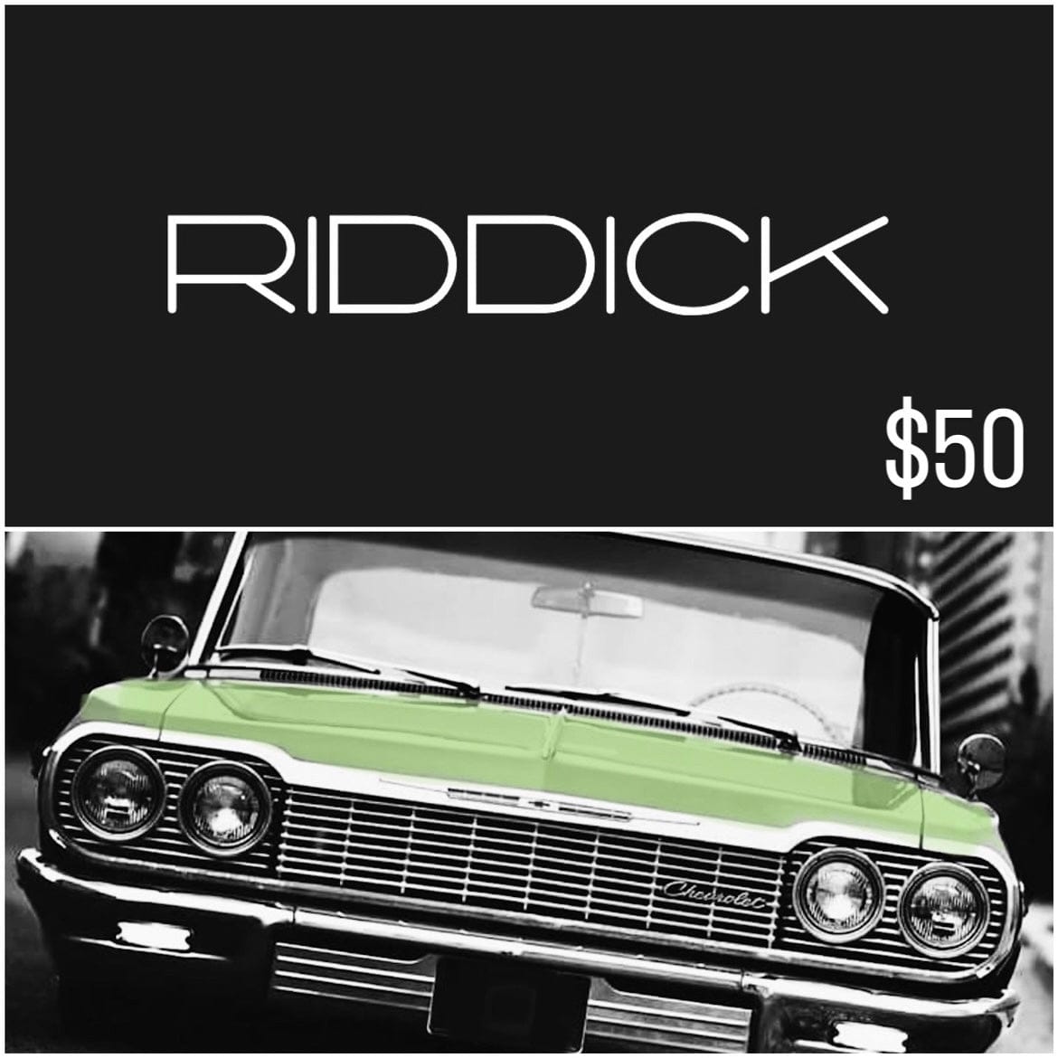 RIDDICK Gift Card [$25-$500 Denominations] - Riddick Shoes  Riddick Shoes $50.00  
