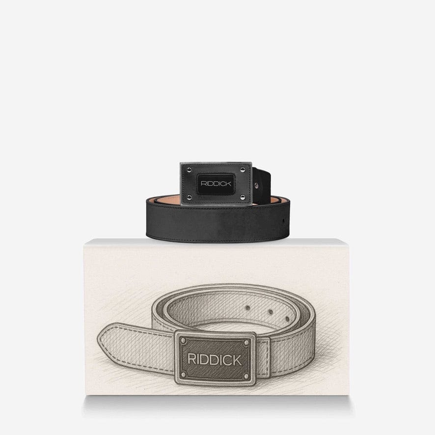 CINTURA BLK - Riddick Shoes Belt Riddick Shoes