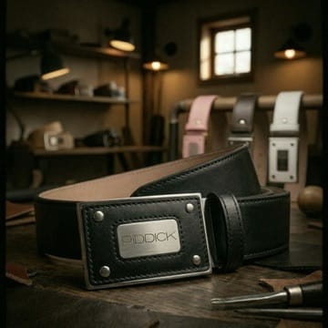 CINTURA BLK - Riddick Shoes Belt Riddick Shoes