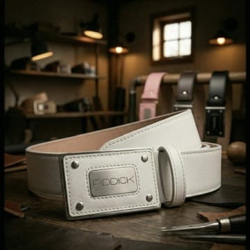 CINTURA WHT - Riddick Shoes Belt Riddick Shoes