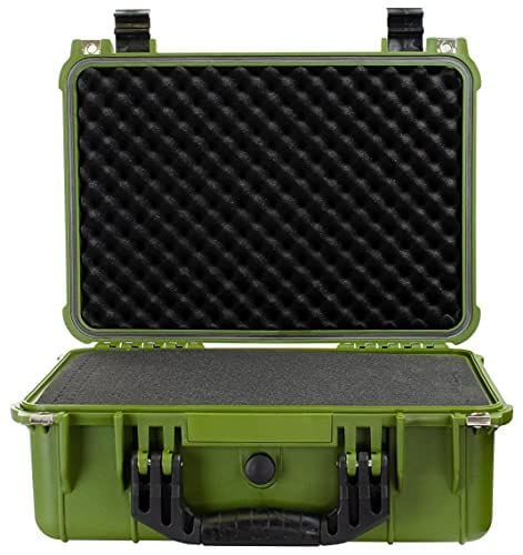 DELUXE GEAR CASE (Fits 1 Pair of RIDDICK Shoes **) - Riddick Shoes Hard Case Riddick Shoes Grenade Green  