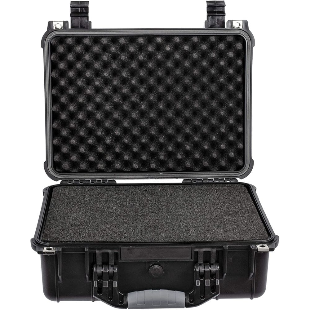 DELUXE GEAR CASE (Fits 1 Pair of RIDDICK Shoes **) - Riddick Shoes Hard Case Riddick Shoes Stealth Black  