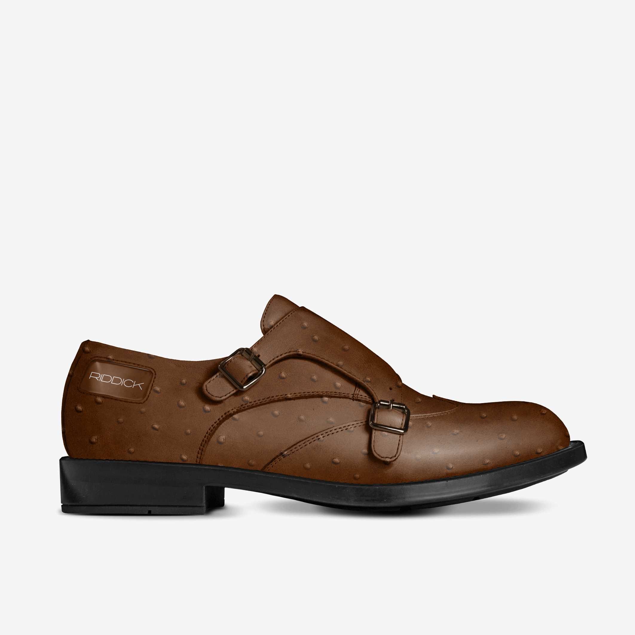 EXEC, STRAPPED (IN SADDLE BROWN) - Riddick Shoes Shoe Riddick Shoes   