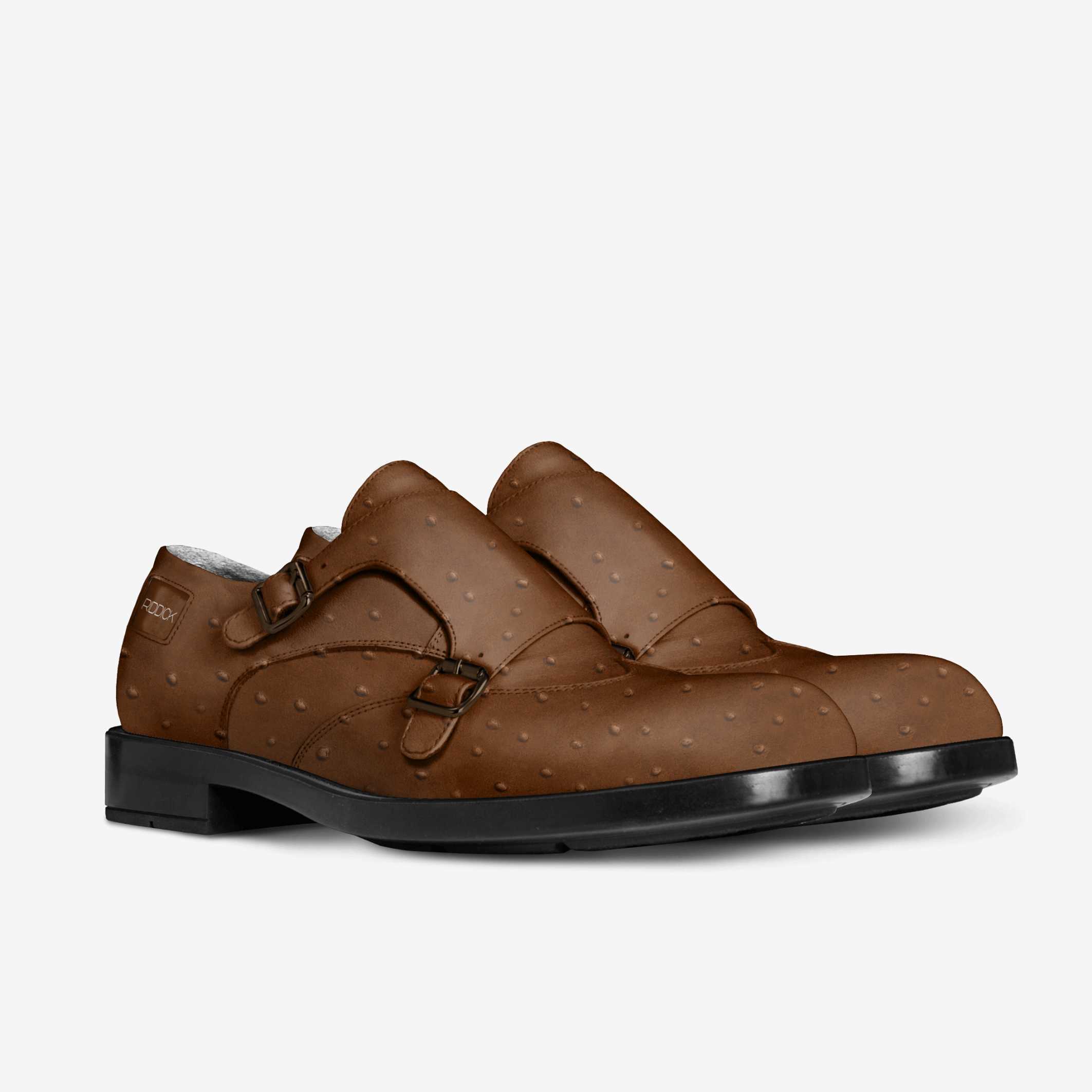 EXEC, STRAPPED (IN SADDLE BROWN) - Riddick Shoes Shoe Riddick Shoes   