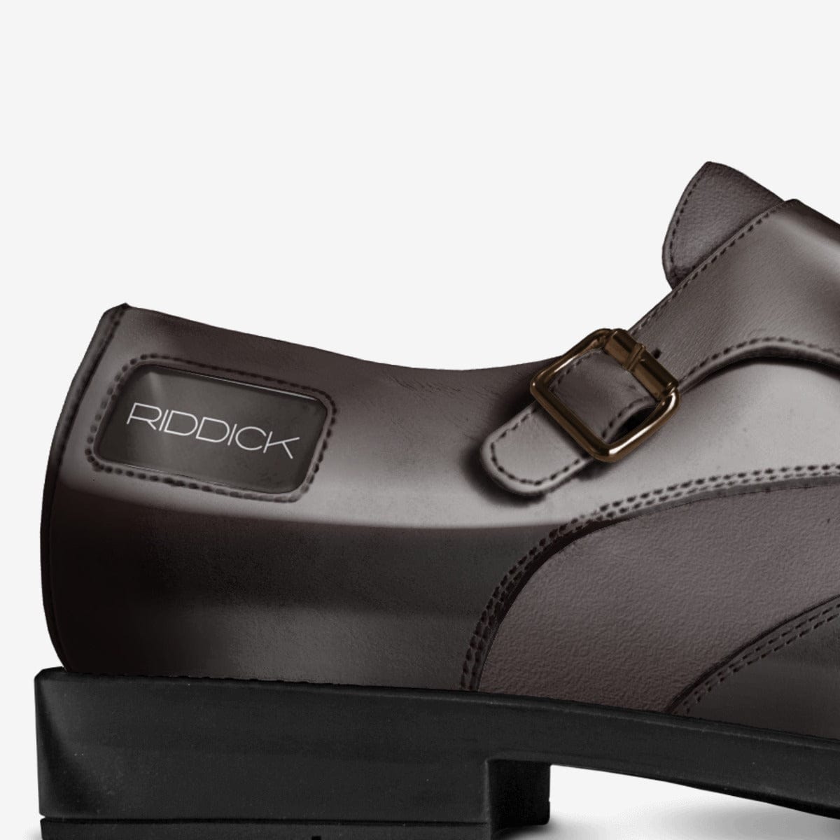 EXEC, STRAPPED (IN TOBACCO) - Riddick Shoes Shoe Riddick Shoes   