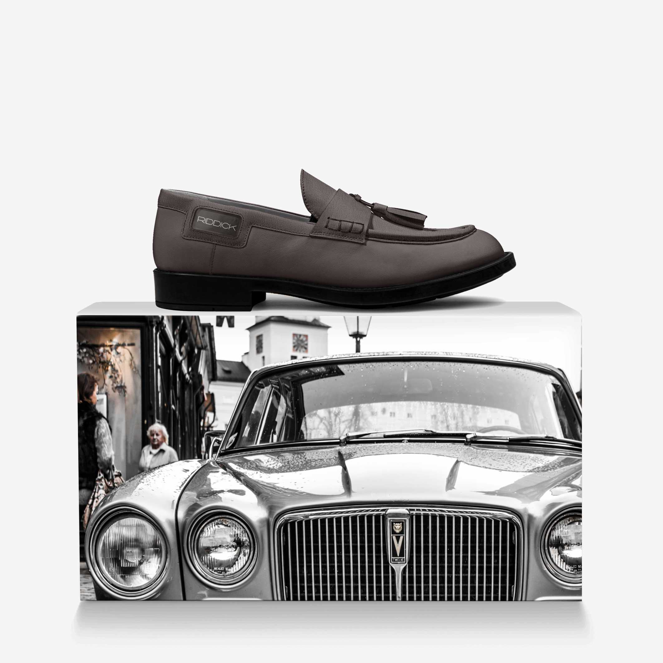 EXEC, THE TASSEL (IN TOBACCO) - Riddick Shoes Shoe Riddick Shoes   