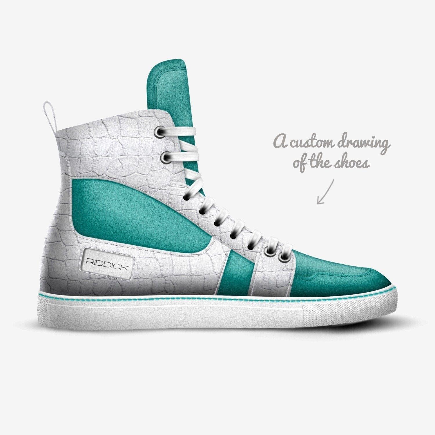 MIDTOWN AQUA [UNISEX] - Riddick Shoes Shoe Riddick Shoes