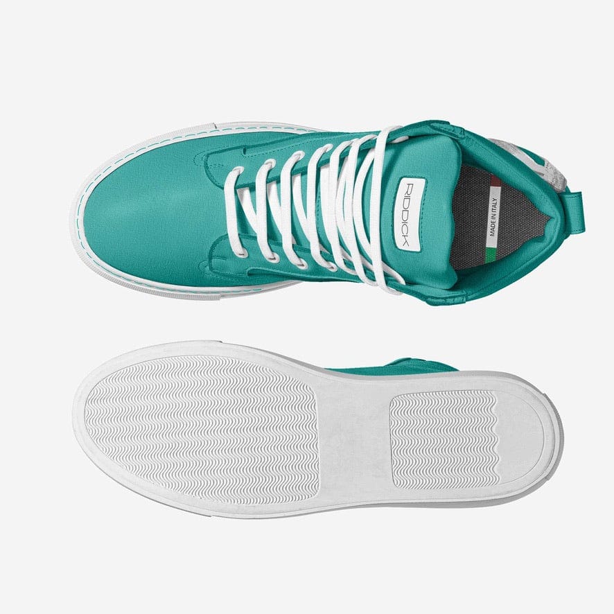 O.G. RIDDICK [Aqua Suede] - Riddick Shoes Shoe Riddick Shoes
