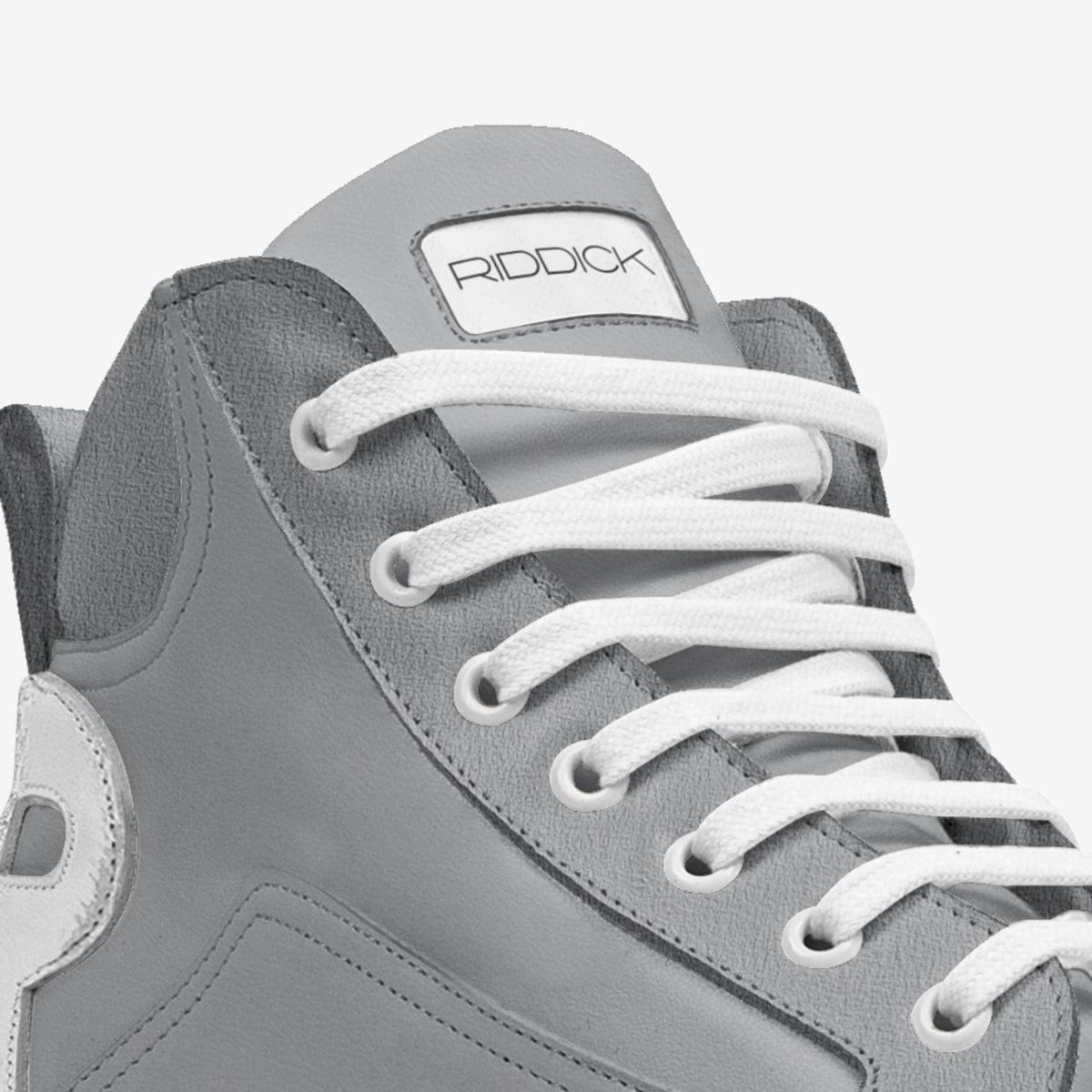 O.G. RIDDICK [Grey Leather] - Riddick Shoes Shoe Riddick Shoes   