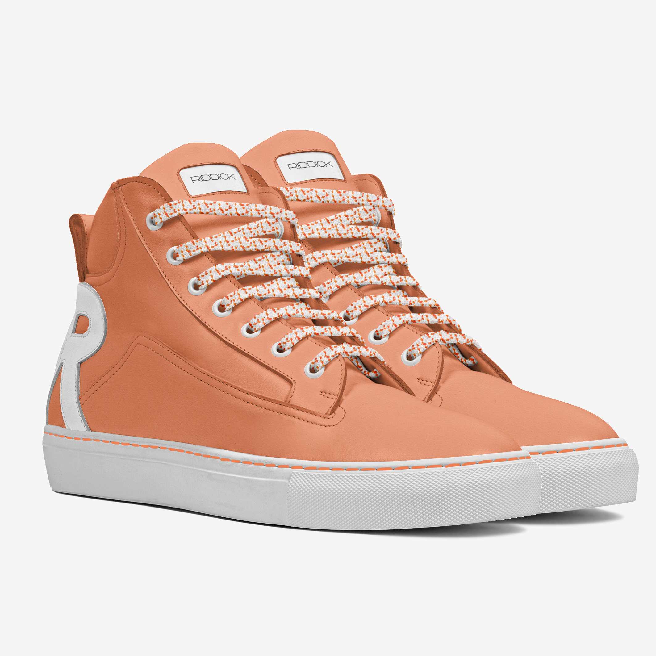 O.G. RIDDICK [Orange Leather] - Riddick Shoes Shoe Riddick Shoes   