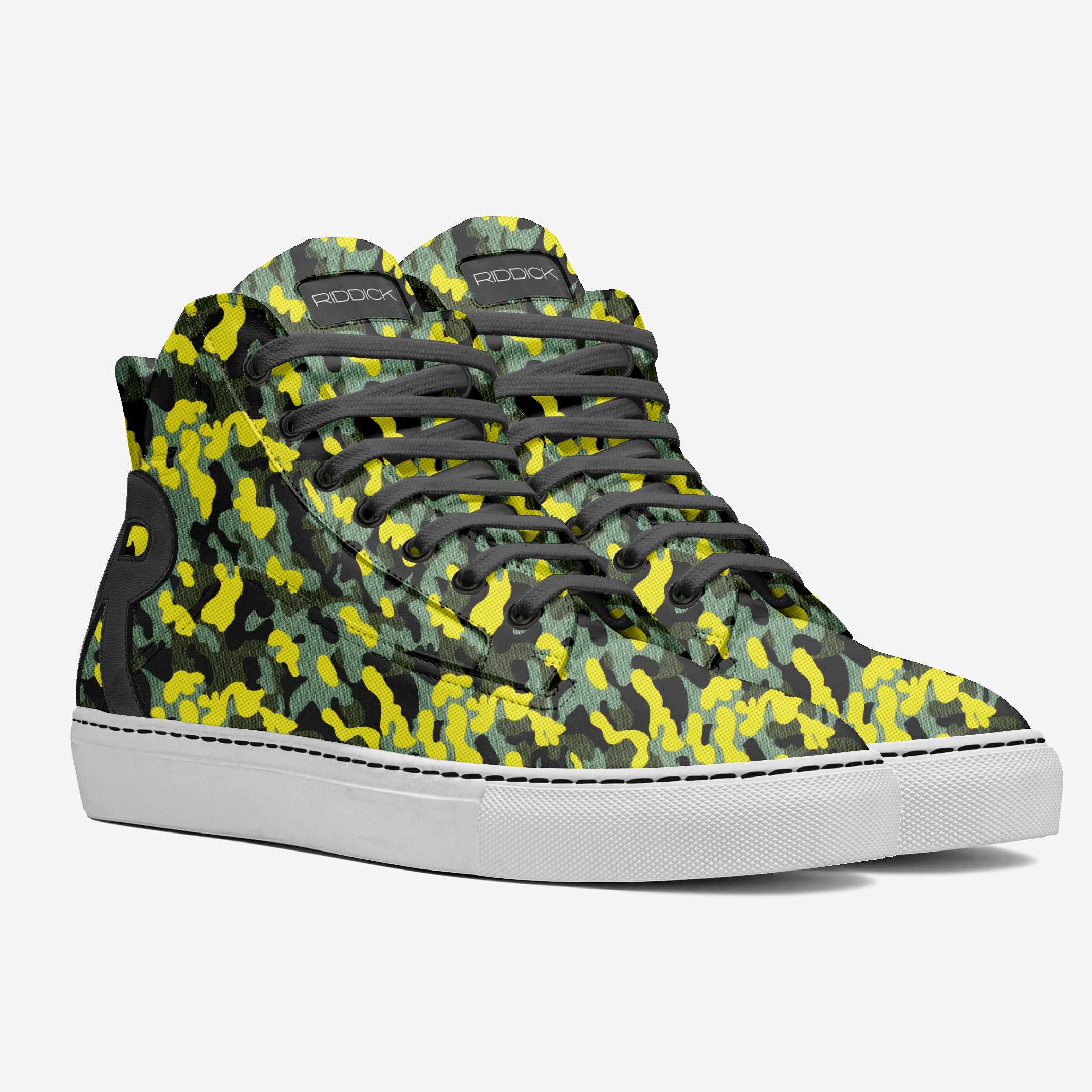 O.G. RIDDICK [Military Yellow Textile] - Riddick Shoes Shoe Riddick Shoes   