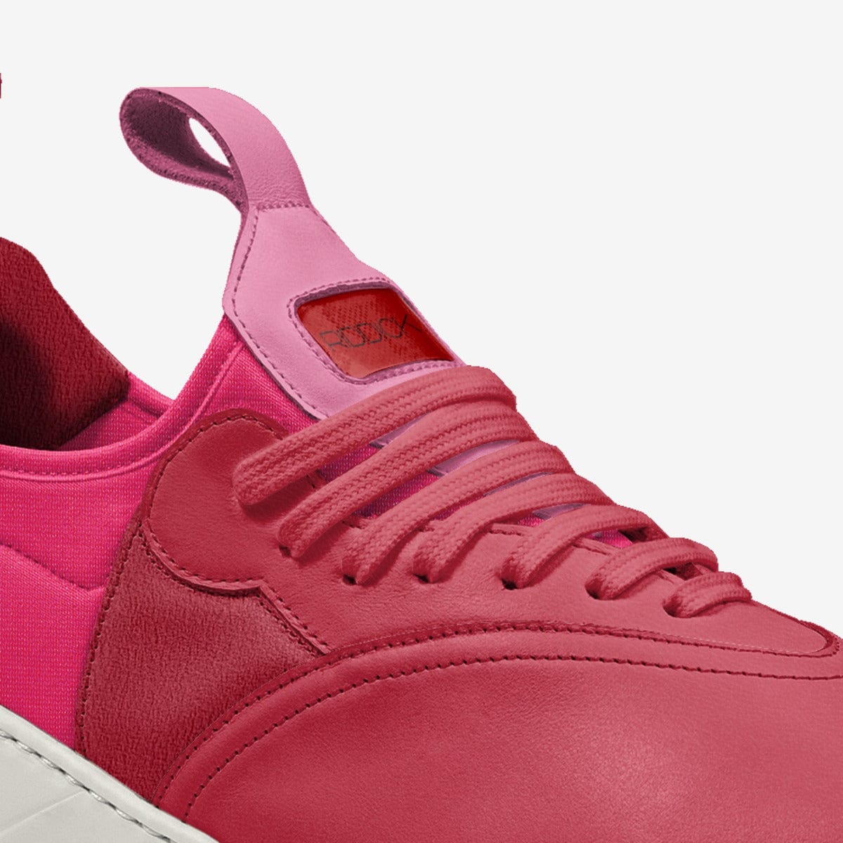 RED AND PINK EFFECT - Riddick Shoes Shoe Riddick Shoes