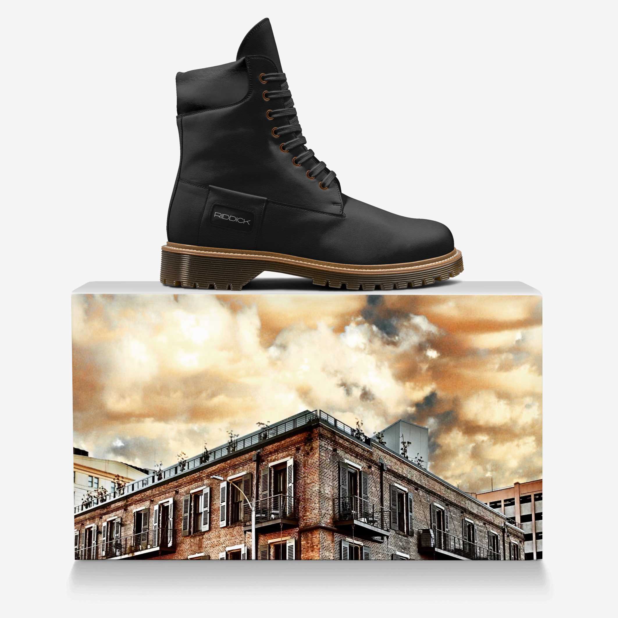 RED DAWN BLk - Riddick Shoes Shoe Riddick Shoes