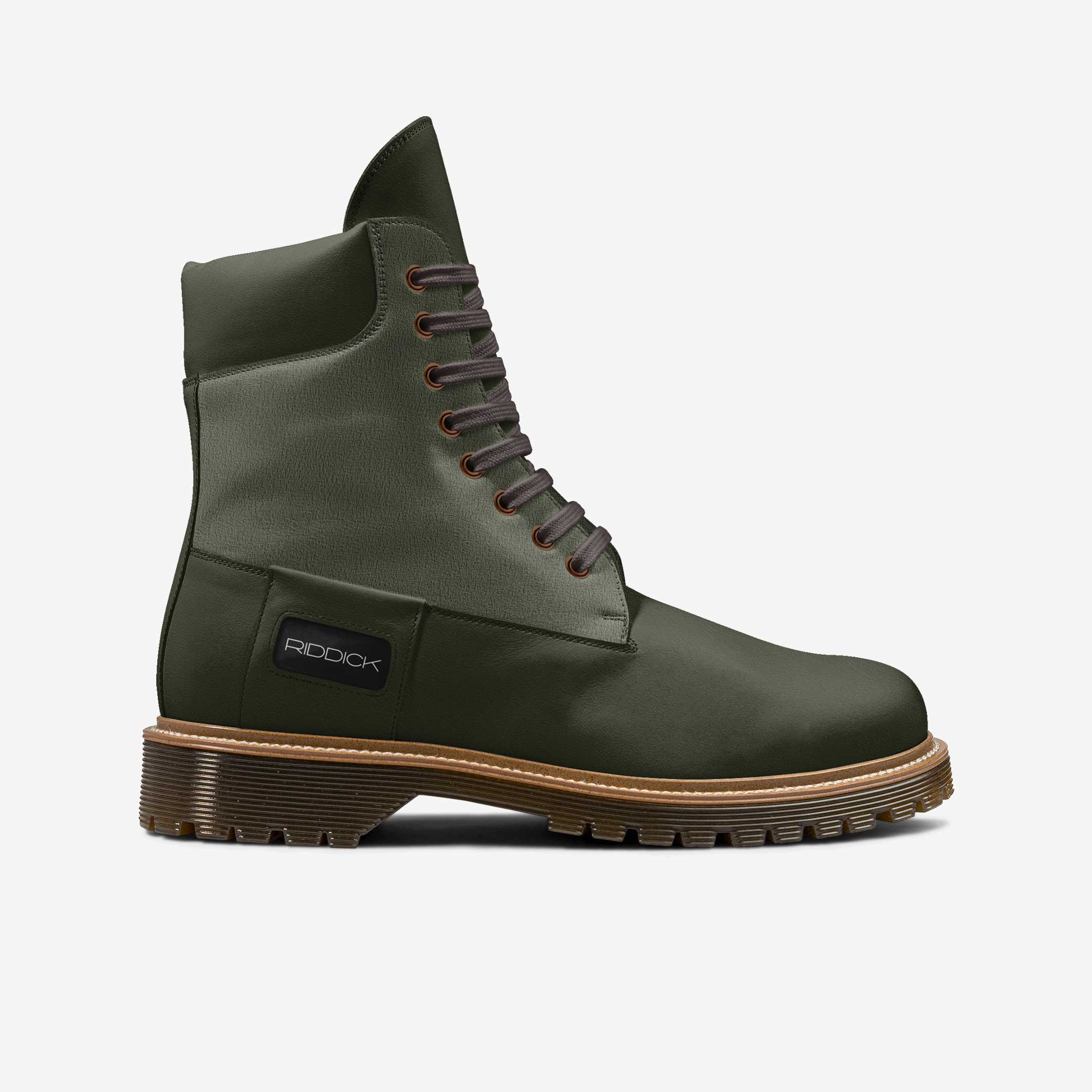 RED DAWN IN OD GREEN - Riddick Shoes Shoe Riddick Shoes   