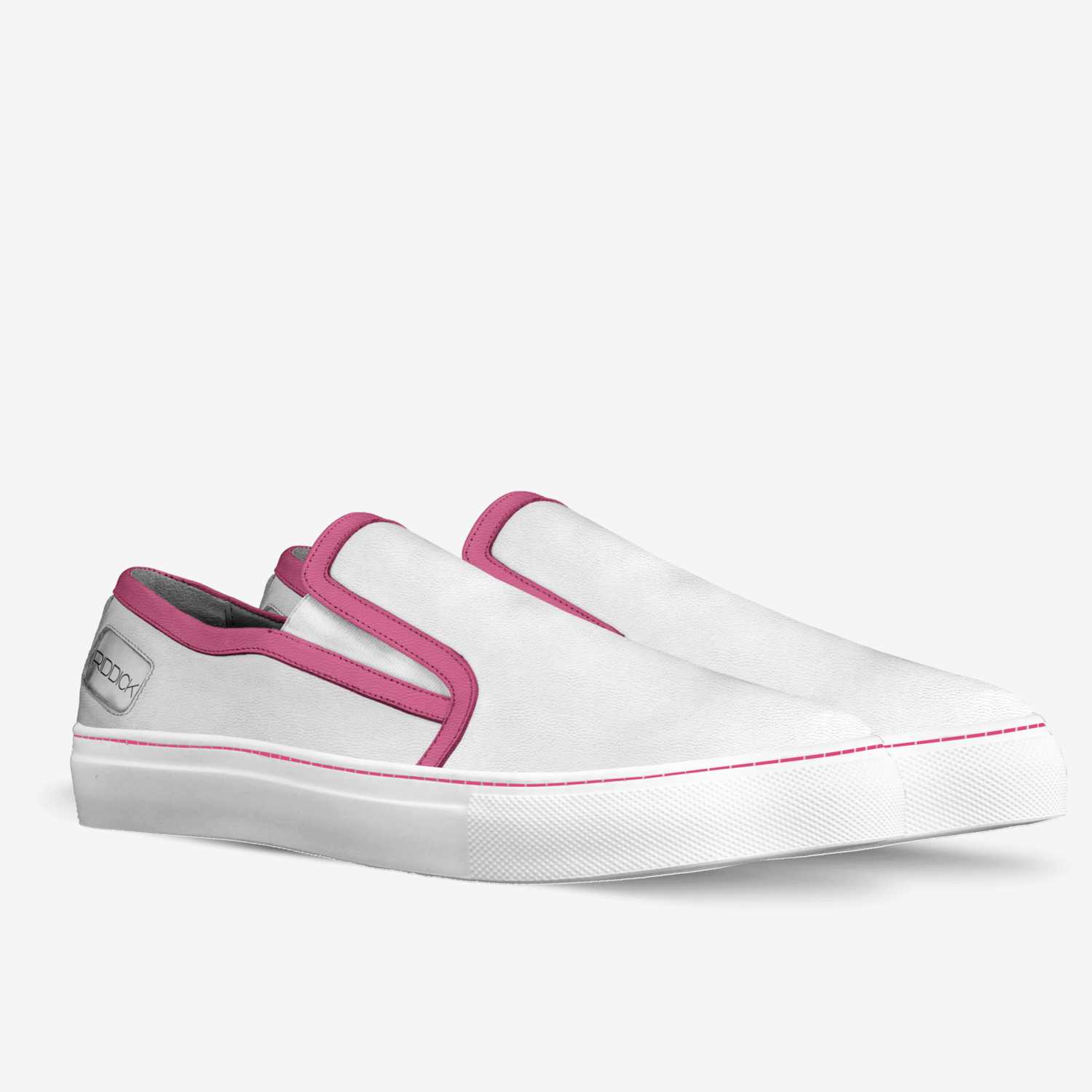 SLIP-ON, BIANCO RACER [UNISEX] - Riddick Shoes Shoe Riddick Shoes   