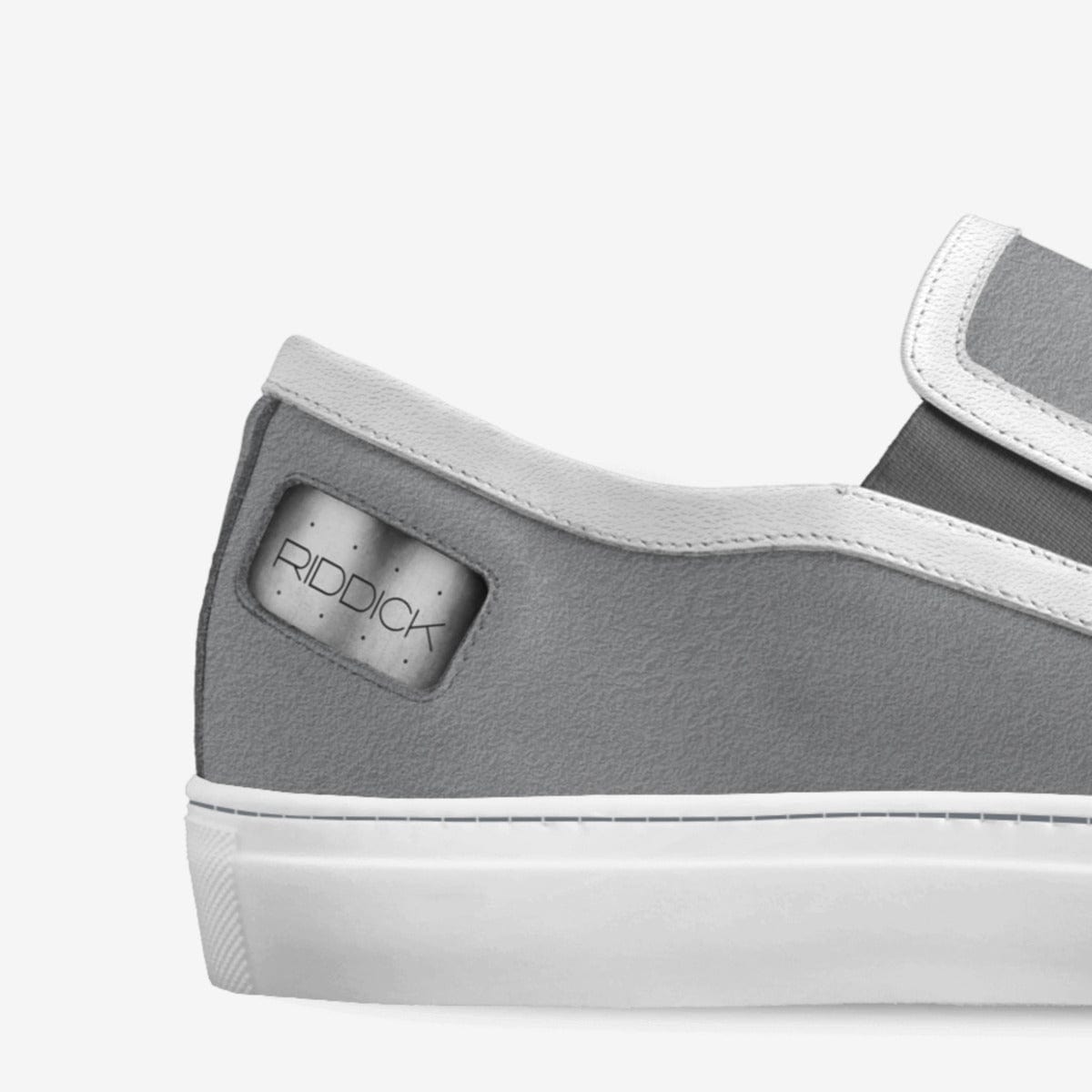 SLIP-ON, GREY PETALS [UNISEX] - Riddick Shoes Shoe Riddick Shoes   