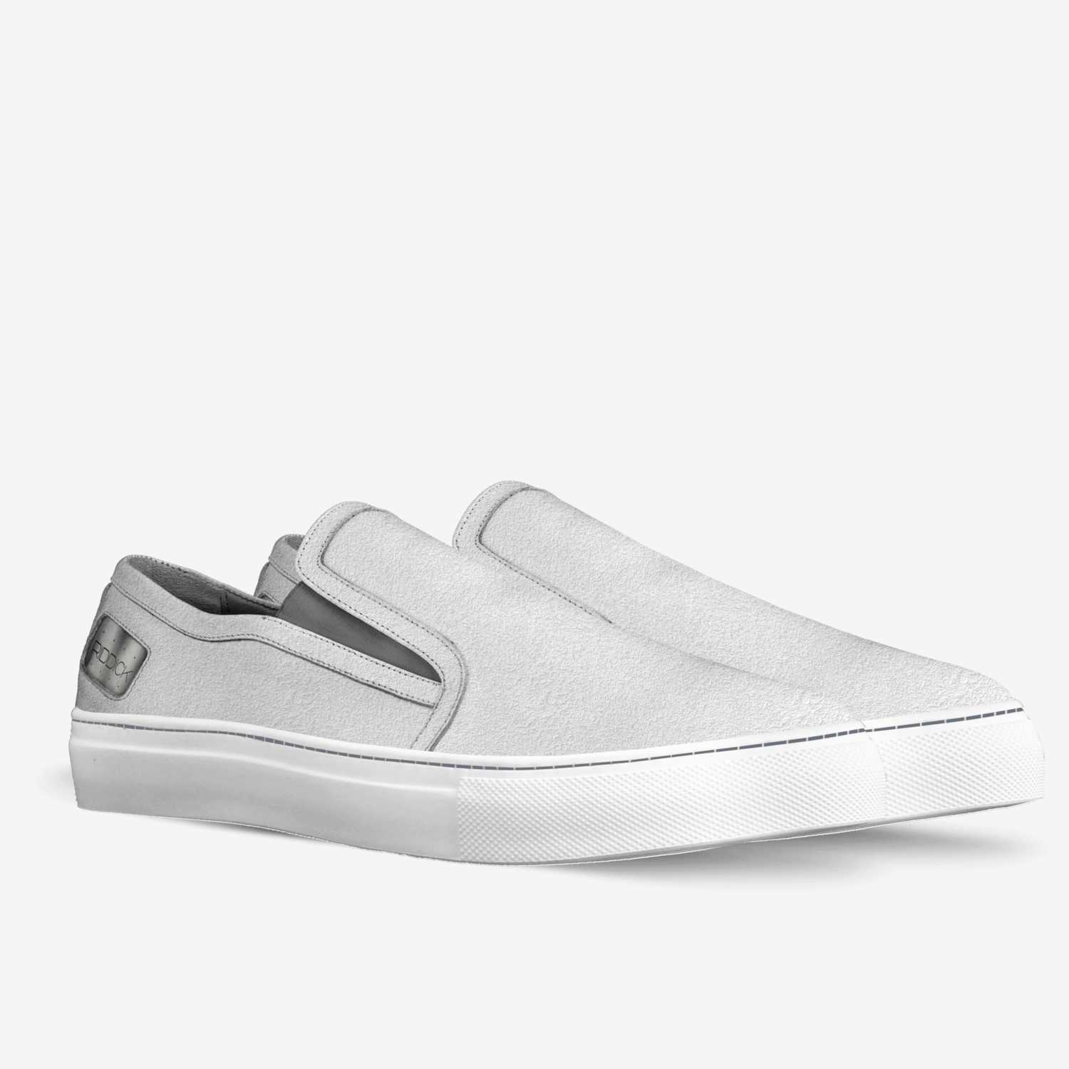 SLIP-ON, WHITE PETALS [UNISEX] - Riddick Shoes Shoe Riddick Shoes   