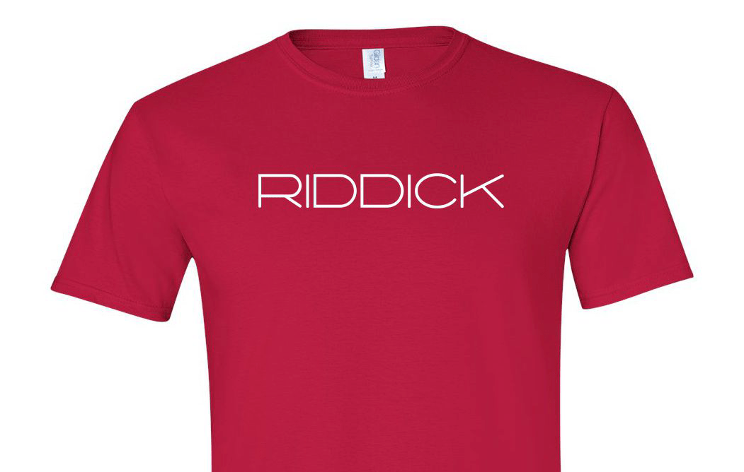 RIDDICK TEES - Riddick Shoes T-Shirt Riddick Shoes Small Cherry Red 