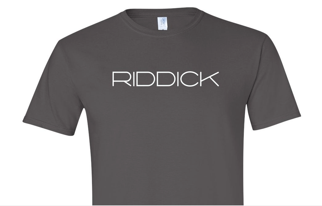 RIDDICK TEES - Riddick Shoes T-Shirt Riddick Shoes Small Sport Grey 
